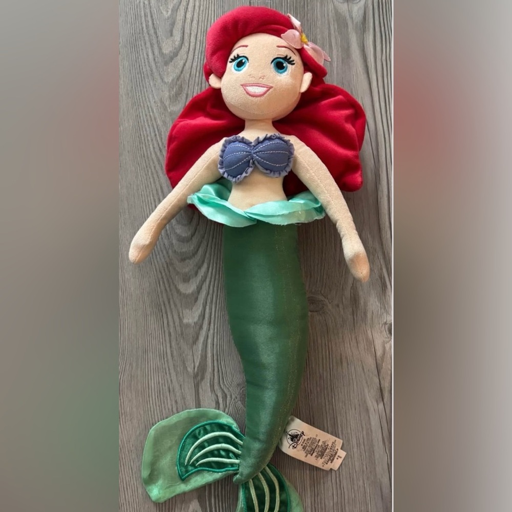 Disney Ariel - Little Mermaid -
Soft Plush Doll